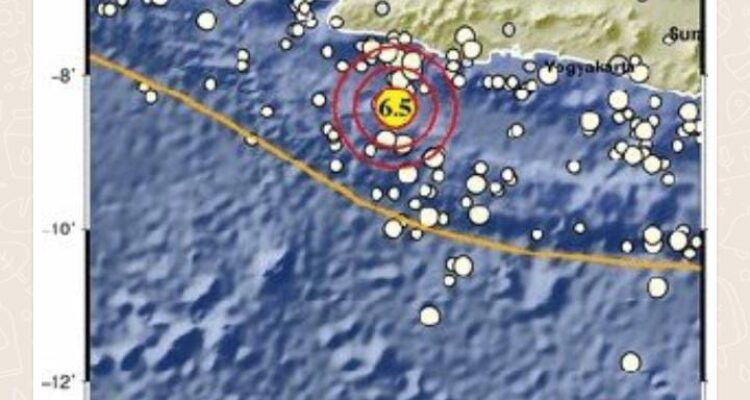 Gempa Bumi 6,5 Mg Guncang Garut Jawa Barat 27 April 2024, 11 Kabupaten Kota ini Merasakan Getarannya