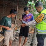 Giat Rutin Kapolsek Muara Kuang Dalam Kegiatan Patroli Beat di Kecamatan Muara Kuang 