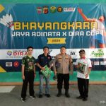 Peringati Hari Bhayangkara ke-78, Wakapolres Ciamis Buka Turnamen Batminton Bhayangkara Cup