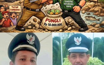 Diduga Pungli Tambang Pasir Ilegal Picu Keributan Antar Kepala Kampung di Gedung Aji dengan kepala kampung Kecubung Raya KCR