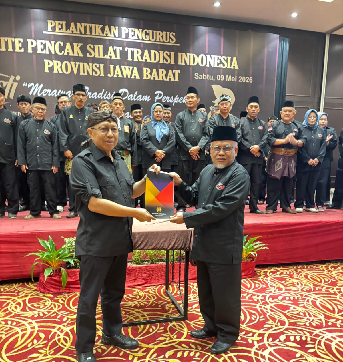Pelantikan Pengurus KPSTI (Komite Pencak Silat Tradisi Indonesia) Provinsi Jawa Barat, Resmi Dilantik Oleh Ketua Umum KPSTI Pusat