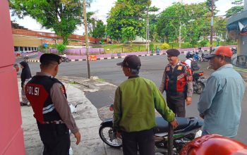 Patroli Dialogis Sat Samapta Polres Ciamis Hadir di Alun-Alun Ciamis, Perkuat Keamanan dan Cegah Aksi Premanisme