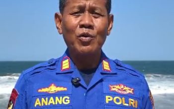 Kasat Polairud Polres Pangandaran Imbau Masyarakat Waspada Cuaca Ekstrem Berdasarkan Informasi BMKG