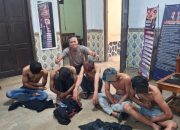 Polsek Cibatu Amankan Lima Pemuda Diduga Mabuk dan Ugal-Ugalan di Jalan Raya